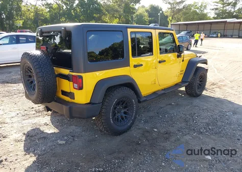 2015 Jeep Wrangler Unlimited Sport из США, поврежденный, VIN 1C4BJWDG0FL640653